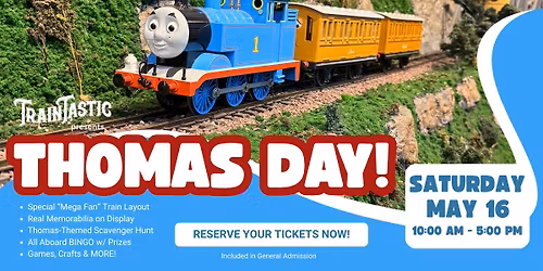 Thomas the Train Celebration at TrainTastic!