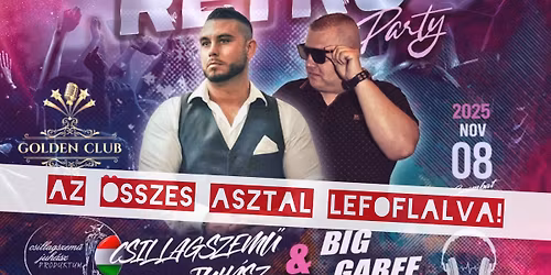 \ud83c\udded\ud83c\uddfa VORARLBERGI MAGYAR RETRO PARTY \ud83e\udd6a AJ\u00c1ND\u00c9K RETRO SZENY\u00d3K \ud83e\udd64WELCOME DRINK