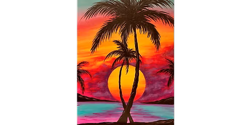Tropical Twist - Paint and Sip in Chicago | Classpop!\u2122