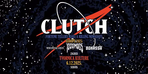 Clutch u Zagrebu!