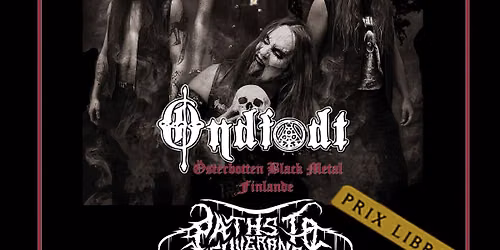 ONDF\u00d8DT (\u00d6sterbotten black metal) - Paths To Deliverance (black metal) - D\u00f8dsforakt (black metal)