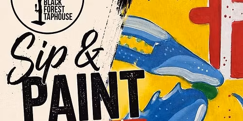 Paint & Sip on the patio