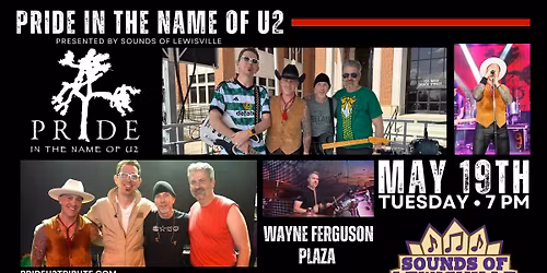 Sounds of Lewisville presents PRIDE - In the Name of U2