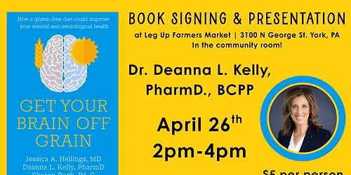 Get Your Brain Off Grain Book Signing & Presentation