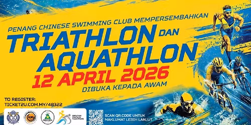 Penang Chinese Swimming Club Triathlon Dan Aquathlon 2026