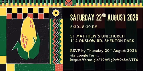 CMDFWA Dessert Night - August 2026