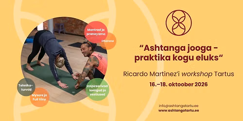 Workshop k\u00fclalis\u00f5petaja Ricardo Martinez`iga!