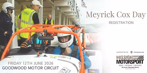 Meyrick Cox Day 2026