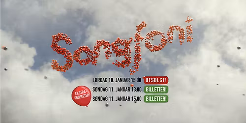 Sangfoni p\u00e5 Sentralen! EKSTRAFORESTILLINGER S\u00d8NDAG!
