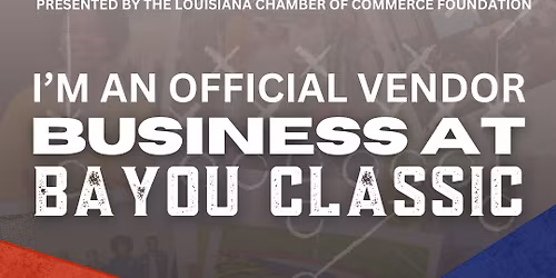  Business at the Bayou!!!