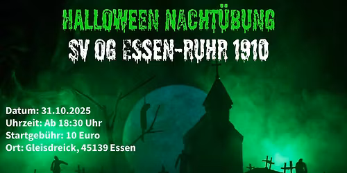 Halloween Nacht\u00fcbung