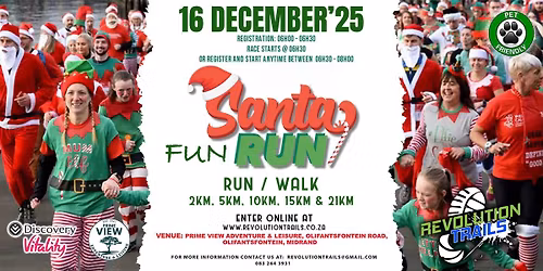 Santa Fun Run\/Walk @ Prime View