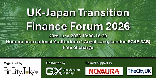 UK-Japan Transition Finance Forum 2026