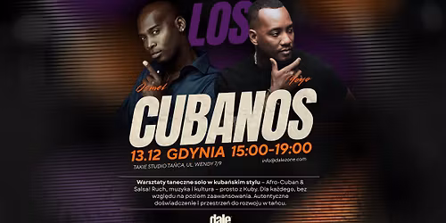 \ud83c\udde8\ud83c\uddfa LOS CUBANOS \/ 13.12 GDYNIA \/ Warsztaty taneczne solo w kuba\u0144skim stylu 