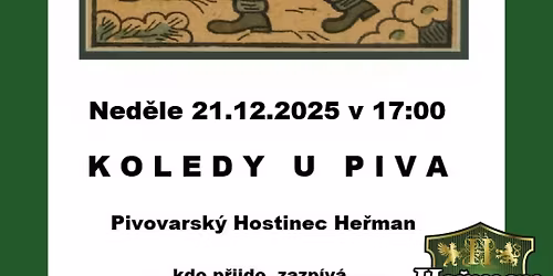 P\u0159edv\u00e1no\u010dn\u00ed ve\u010der s koledami a pivem He\u0159man \ud83c\udf84\ud83c\udf7a