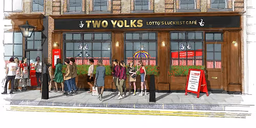 Welcome to Two Yolks: Lotto\u2019s Luckiest Caf\u00e9