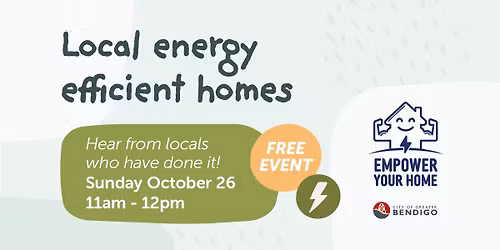 Local energy efficient homes: Hear from people who have done it!