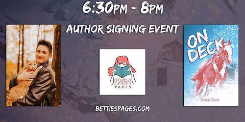On deck, on the road! Author signing with Derek Wilks