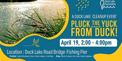 PLUCK THE YUCK FROM DUCK