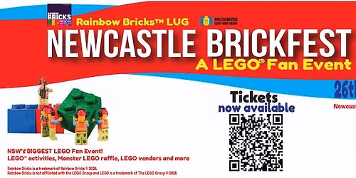 Newcastle Brickfest A LEGO Fan Event 2026