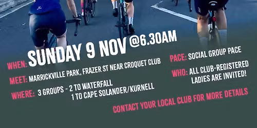 Spring 25 Inter-club ladies ride \ud83c\udf38 hosted by DHBC