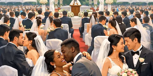 Free Community Mass Wedding