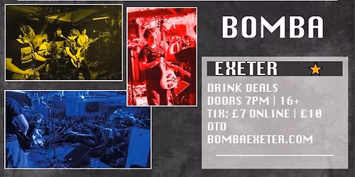 Unnamed3vents Bomba Exeter 22\/06\/26