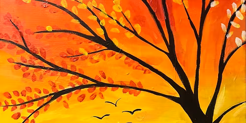 Sunset Tree - Paint and Sip Kansas City