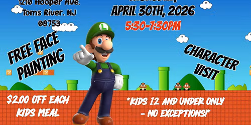 Kids Night with Luigi \ud83c\udf89