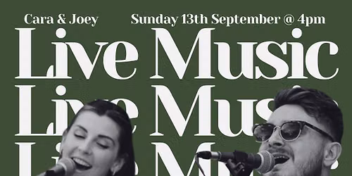 Live Music - Cara & Joey