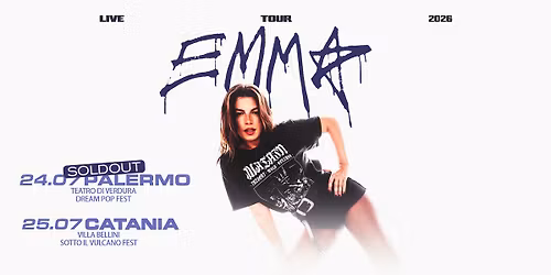 EMMA | @Catania - Villa Bellini - Sotto il Vulcano Fest