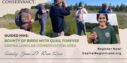 CRLC Guided Hike: Bounty of Birds with Quail Forever