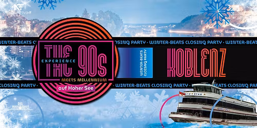 PARTYSCHIFF XXL - 90s EXPERIENCE "KOBLENZ"