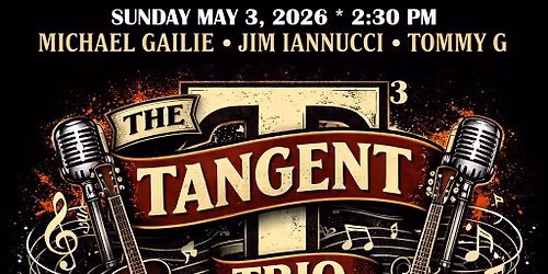 The Tangent Trio (T Cubed) at Back Road Brewery, Milford, PA 5\/3\/26 * 2:30 - 5:30