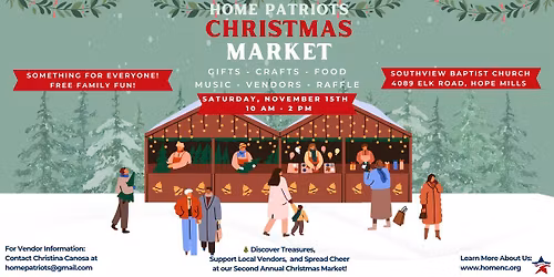 HOME Patriots 2nd Annual Christmas Market