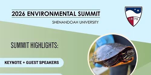 Shenandoah University Environmental Summit