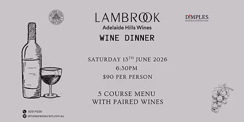 Lambrook Wine Dinner