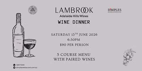 Lambrook Wine Dinner