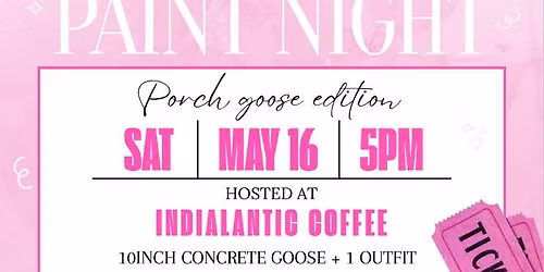 Porch Goose Paint Night