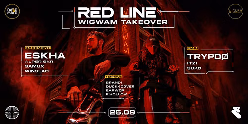 RED LINE: ESKHA  - Techno, Hard Bounce & Hard Trance in Dublin