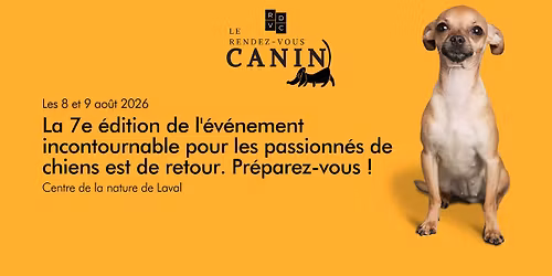 Le Rendez-Vous Canin 2026