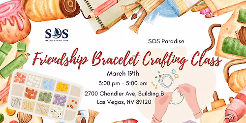 FREE Autism Friendship Bracelet Crafting Class