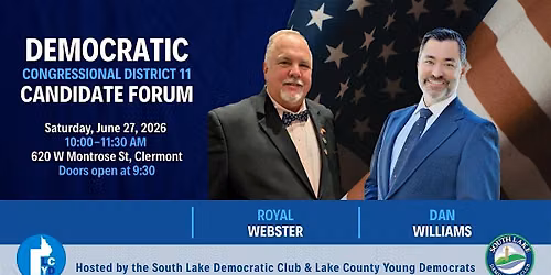 Free Congressional Candidate Forum - District 11