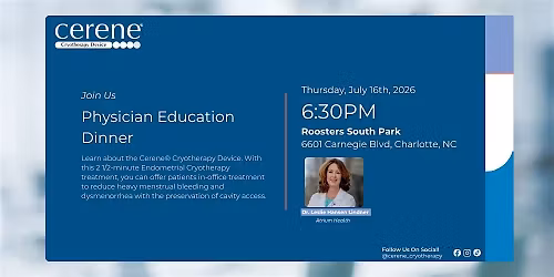 Cerene Physician Education Dinner