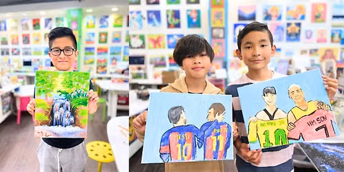 90 Minute Art Session - In Person at Valley Fair