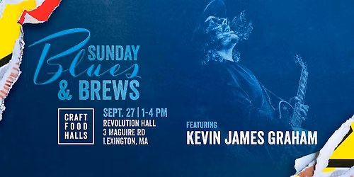 Sunday Blues & Brews with Kevin James Graham
