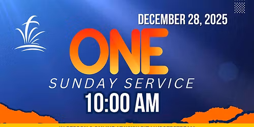 One Service Only - 10am