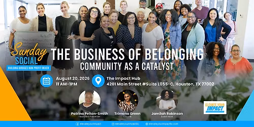 Q3 Thursday Think & Thrive :Building Bridges Networking Mixer