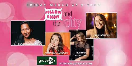 Pillow Fight Comedy Featuring Live Music!