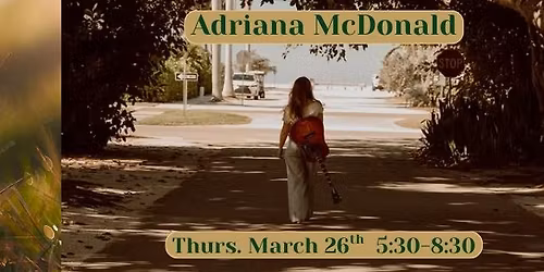 Adriana McDonald Live